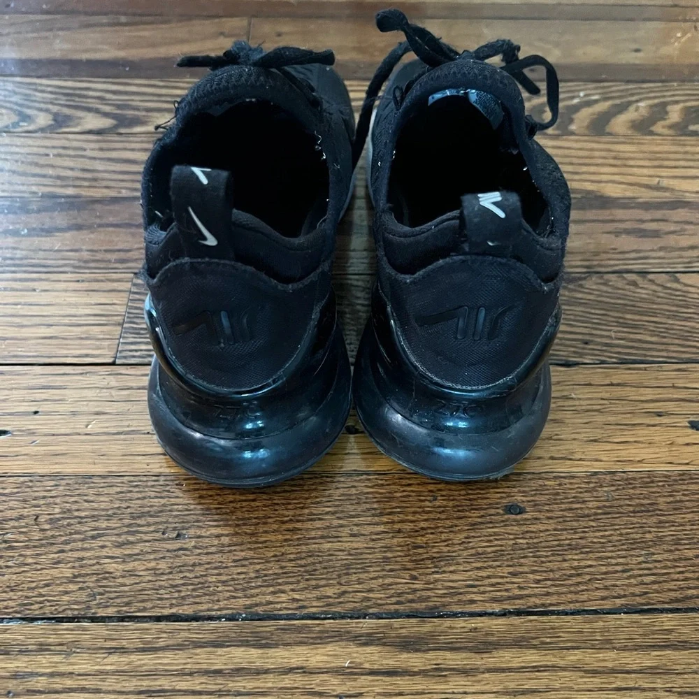 Nike Black and White Zoom Running Sneakers